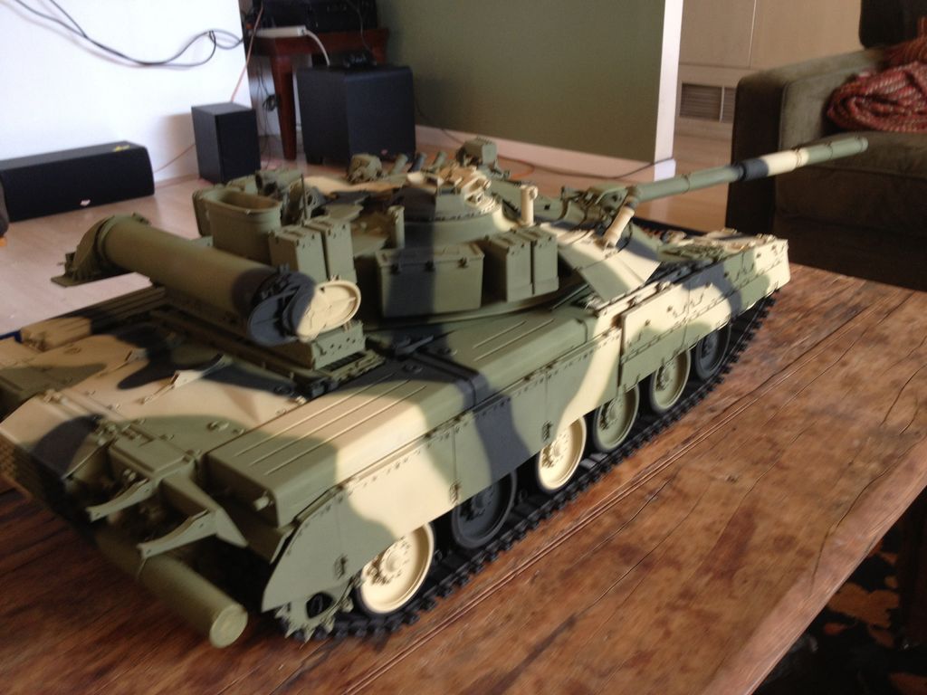 西部制造3D打印仿真军事坦克模型（照片3）
